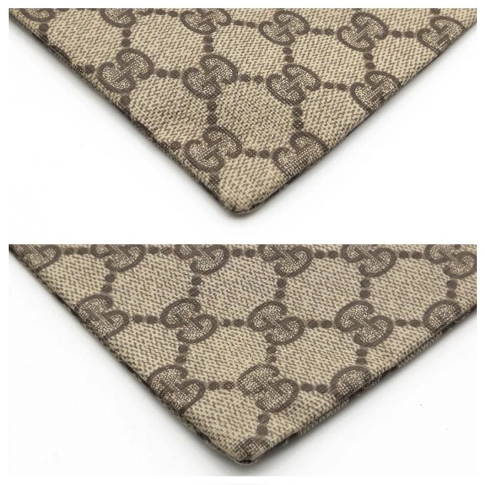 Gucci Brown Monogram Clutch - Picture 8 of 10
